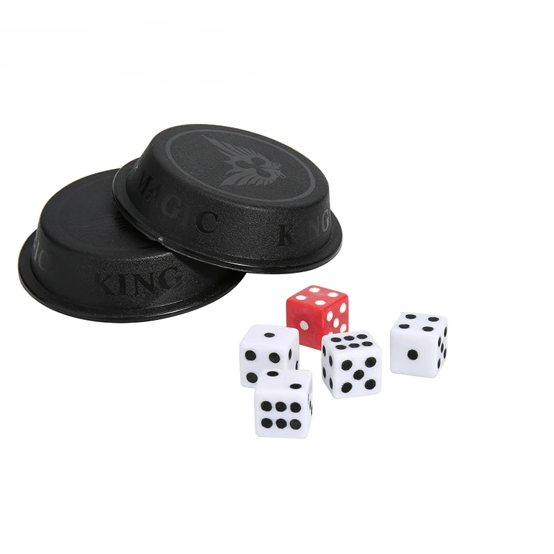 1 Set Super Dice Magic Tricks Super Flying Dice Conjuring Game Close Up Stage Props Magician Magie Easy To Do Party Accessary