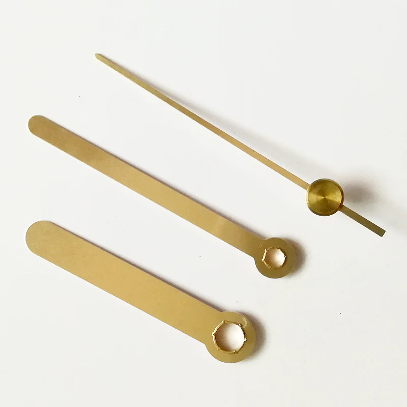 Shaft Short Clock 2240 Gold (Just Hands) Metal Aluminum DIY Quartz Accessory High Quality Kits Repair