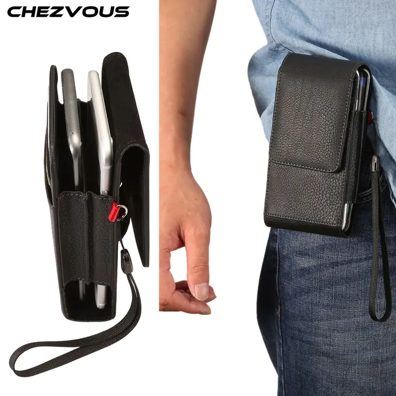 Fashion Belt Clip Case Pouch For Samsung Note 20 / note20 ultra/s20 ultra/s20+/S10Lite/Note10Lite/Note10+/N9/N8/A70 Dual Pouch