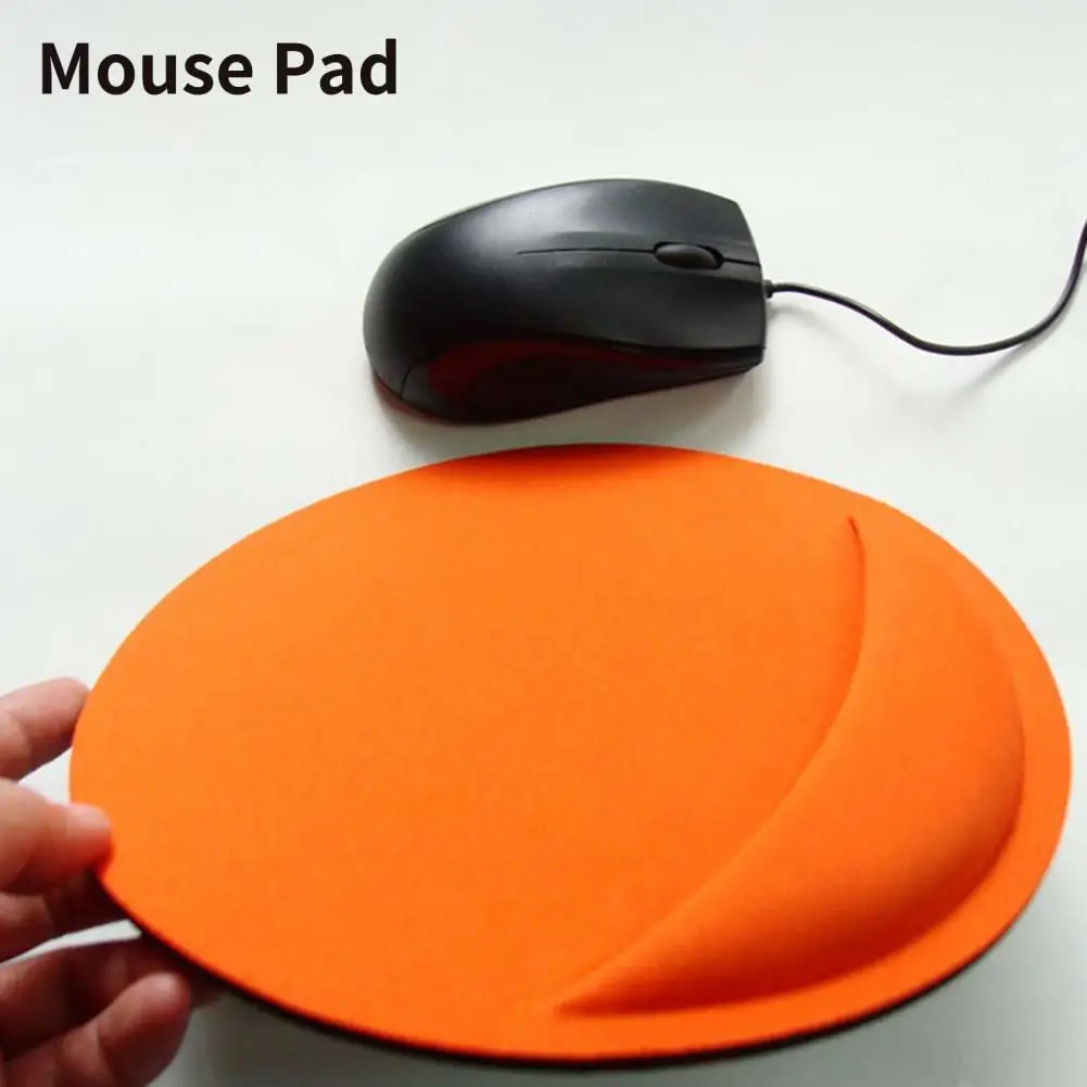 

PC Mouse Pad with Wrist Rest Bright Color EVA Slow Rebound Mouse Pad Cushion Health Care Wear Resistant Mice Mat 2021