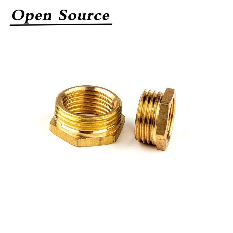 Brass Hose Fitting Hex Reducer Bushing M/F 1/8\