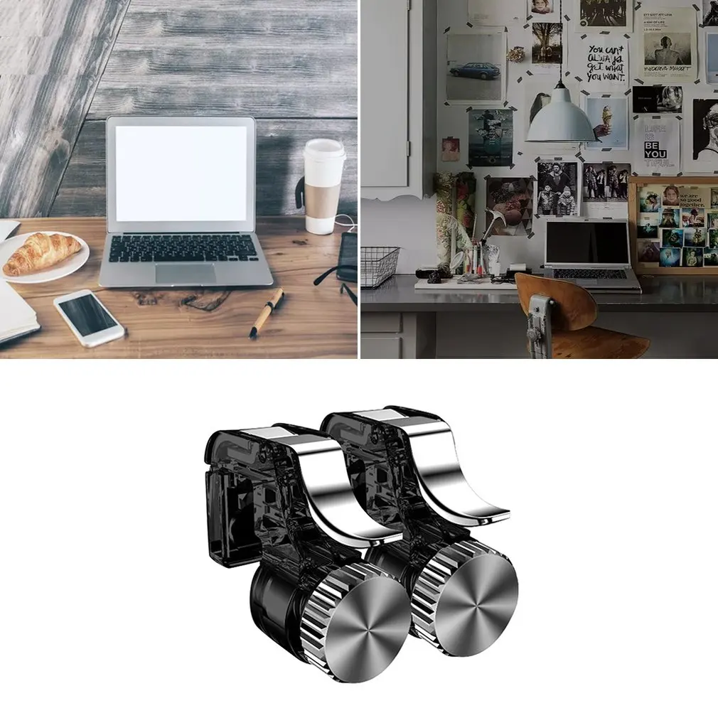 2pcs/lot R11 Metal Smart Phone Mobile Gaming Trigger For PUBG Mobile Gamepad Fire Button Aim Key L1 R1 Shooter Pubg Controller