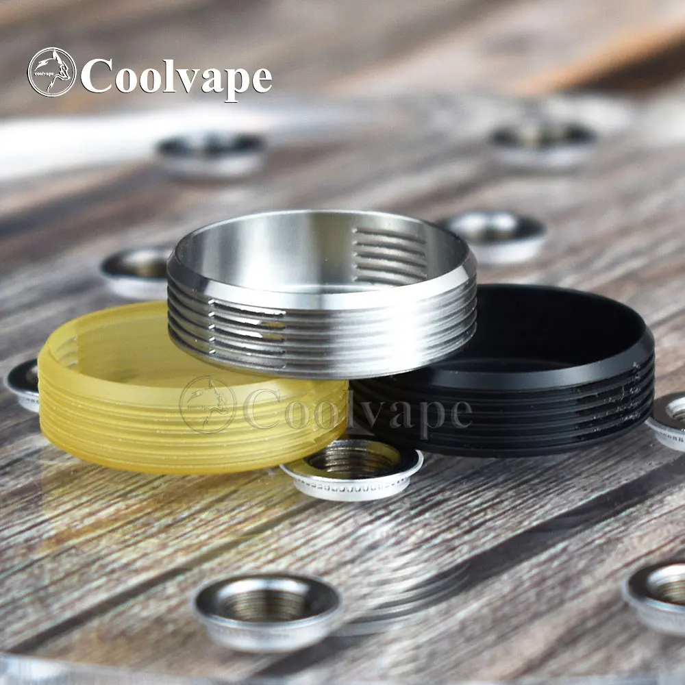 

Кольцо wolfcoolvape Armor из нержавеющей стали черного цвета, 24 мм, внутренний диаметр 22 мм