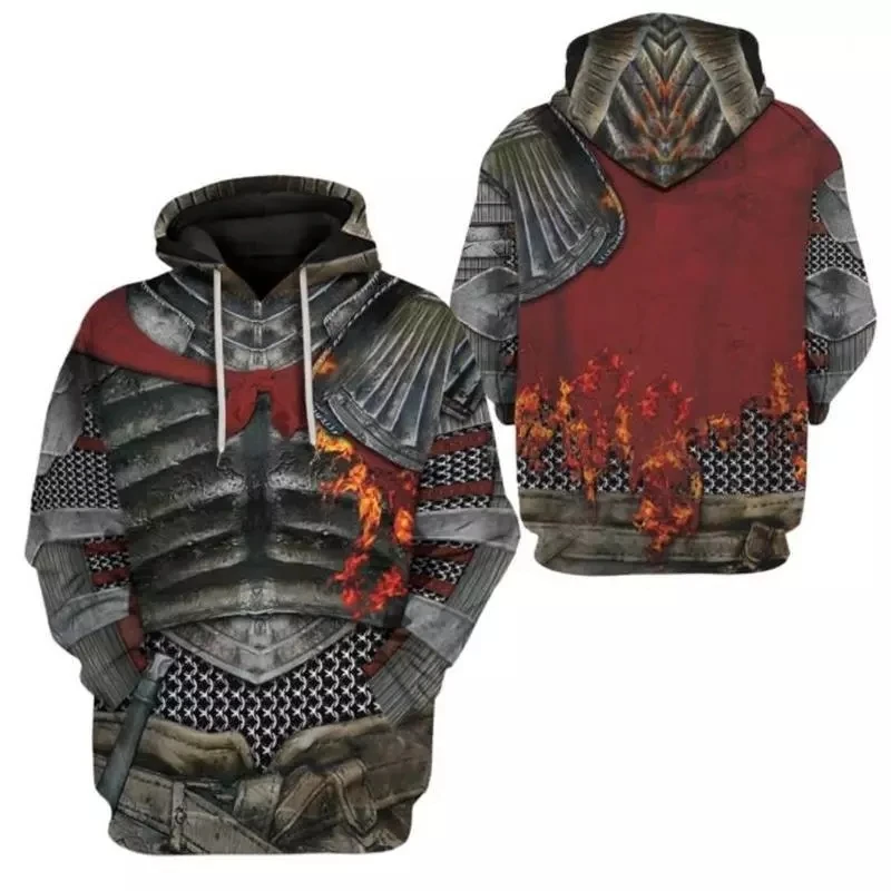 Cosplay  Game Dark Souls Knight Artorias Soul Of Cinder hoodies Sweatshirt Cosplay Costume Men Jacket Hooded Top Casual sweater
