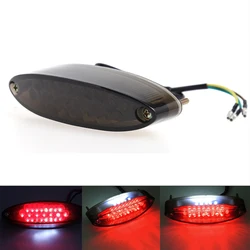 Universal 1pc 28 LED Motorcycle Bike Rear Tail Stop Red Light Lamp Tail Light Rear Lamp Braking Light