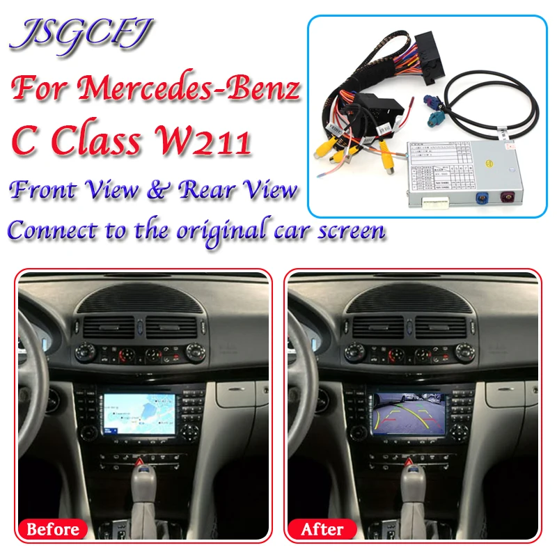 

Rear Parking Camera Decoder For Mercedes-Benz E-Class W211 2009~2011 Adapter Original Car Upgrade System Screen Reversing Module