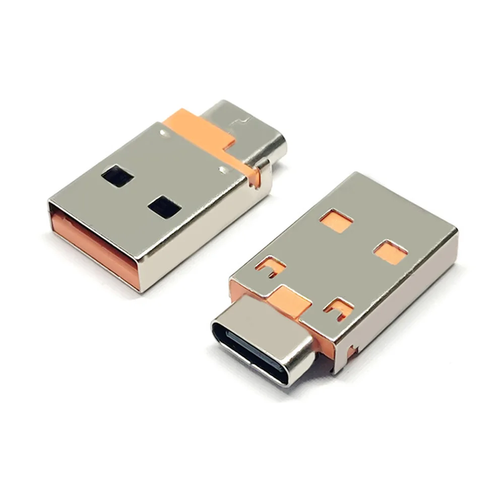 1-10Pcs USB C OTG อะแดปเตอร์ชายหญิง USB 3.1 Fast Charging Converter USB To ปลั๊ก Type-C USB C อุปกรณ์เสริม
