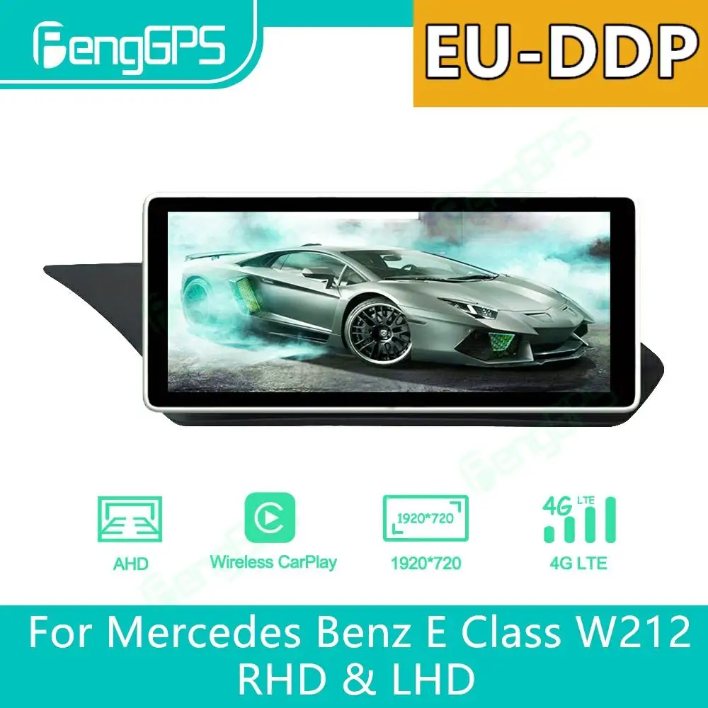 

For Mercedes Benz E Class W212 E200 E230 E260 E300 S212 Android Radio Car Multimedia Player GPS Navi Audio Stereo DVD Head unit