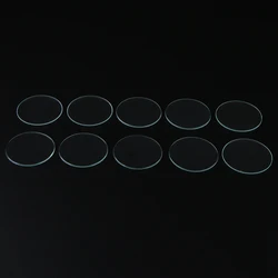 10pcs Flat Watch Crystal 1mm Thick 30-36mm Mineral Watch Glass Replace