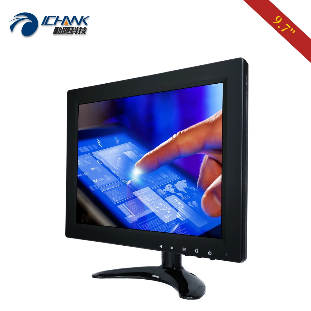 Imagem -02 - Ecrã Lcd Táctil com Resistência de Quatro Fios Ips Fullview Entrada Hdmi Vga Usb 1080 p 1080 p Zb097jc592r 9.7 10 1024x768