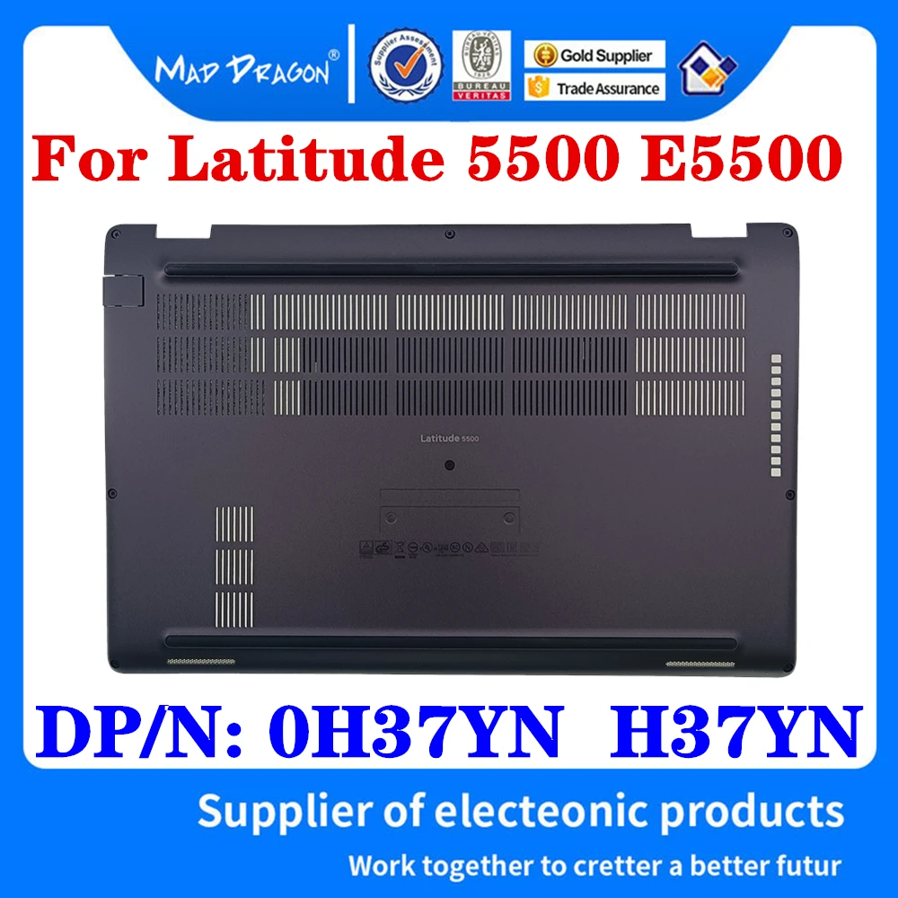 

New Original 0H37YN H37YN For Dell Latitude 5500 E5500 Laptop Access Panel Door Cover Bottom Cover Base Lid Back Shell Black