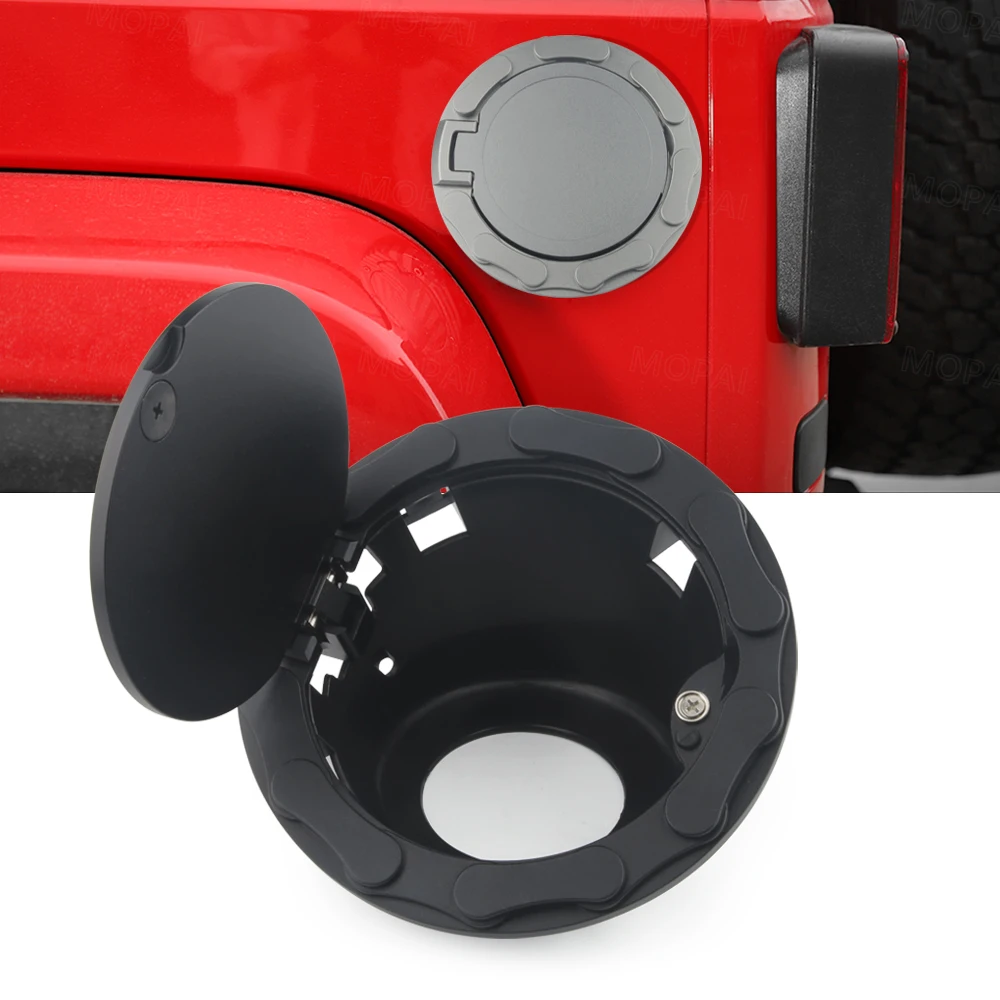 

Outer Fuel Tank Cap For Jeep Wrangler JK 2007-2017 Car Oil Cap Fuel Tank Cap Cover For Jeep Wrangler Accessories Car Styling