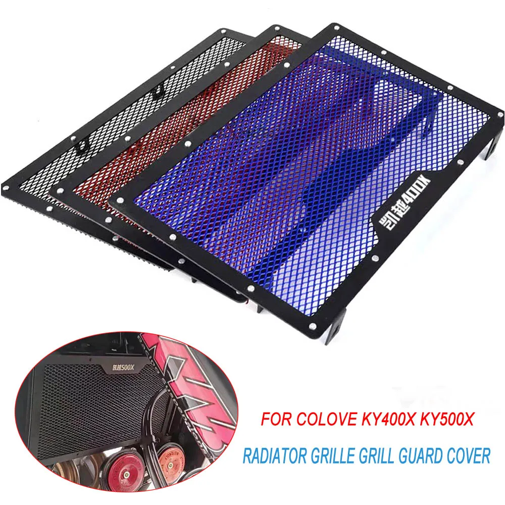 

Motorbike Radiator Grill Grille Guard Cover Protector For Colove KY400X KY500X KY 500X KY 400X