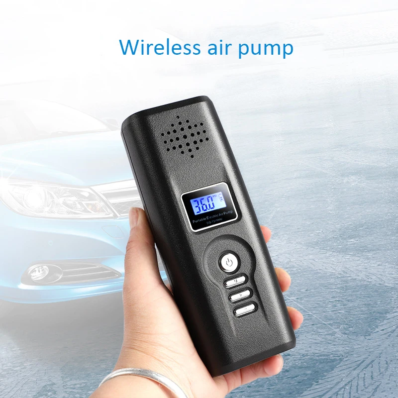 Car Air Compressor 140PSI Portable Auto Inflation Wireless Tire Inflator Bicycle Air Pump For Car Motorcycle Electric Inflator