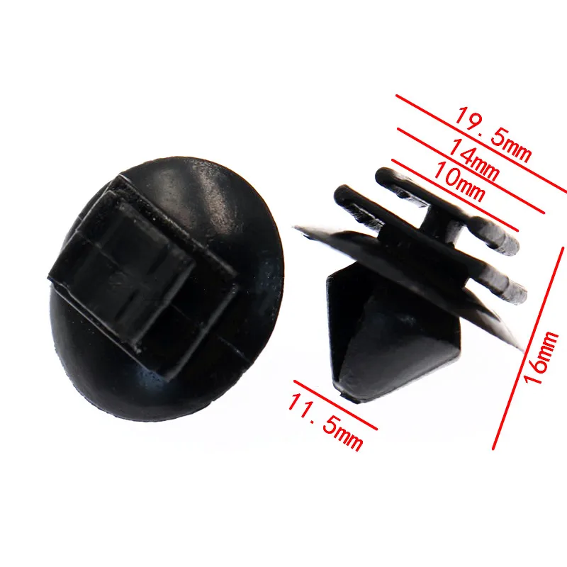 For Cherokee Renegade A831 Clip Trim Guard Fastener Wheel Arch Decoration Board Auto Tire Frame Plastic Rivet