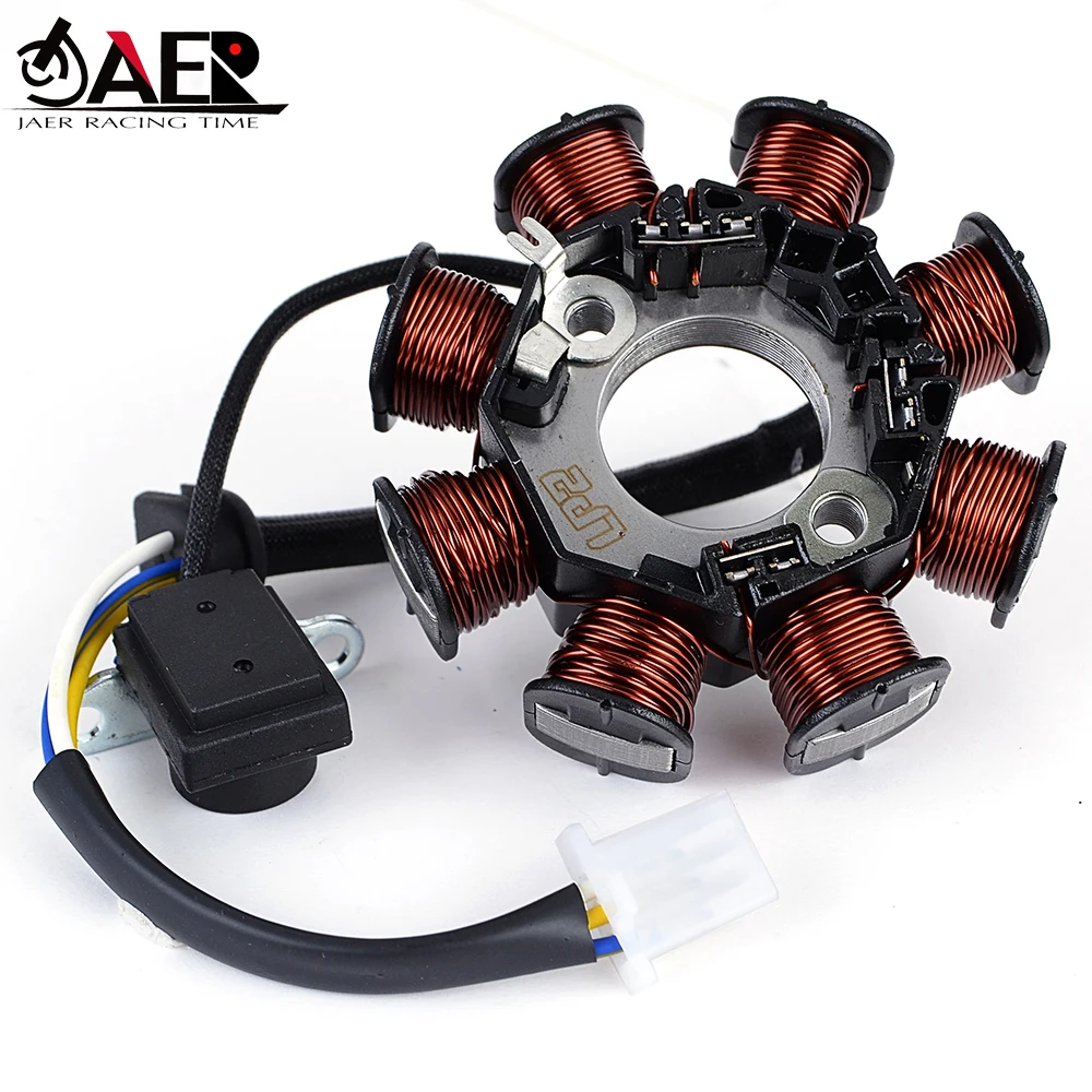 

Motorcycle Engine Generator Stator Coil for Kawasaki KLX110 2003-2009 21003-1390 for Suzuki DRZ110 DR-Z110 2003-2005 K2100-31390