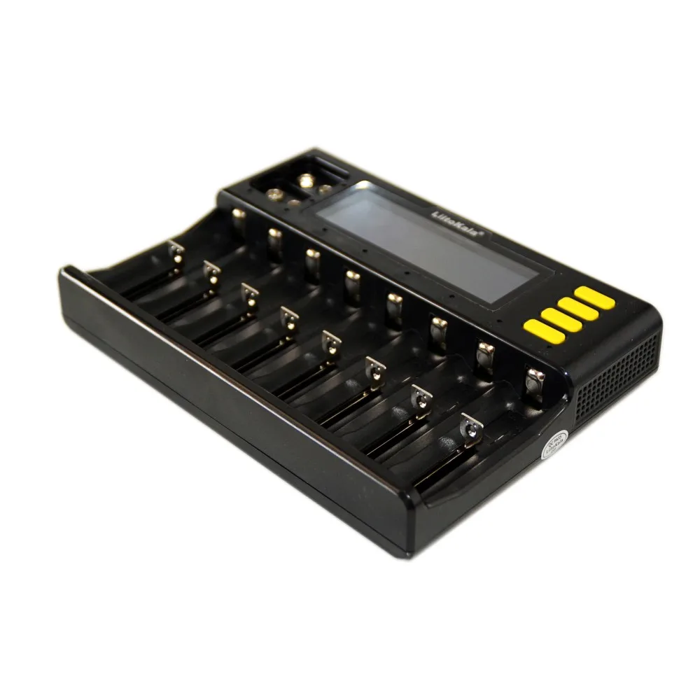 Liitokala lii s8 18650 26650 21700 شاحن بطارية ليثيوم 1.2 فولت 3.2 فولت 3.7 فولت متعددة الوظائف 8-slot الذكية شحن سريع AA AAA LiFePo4