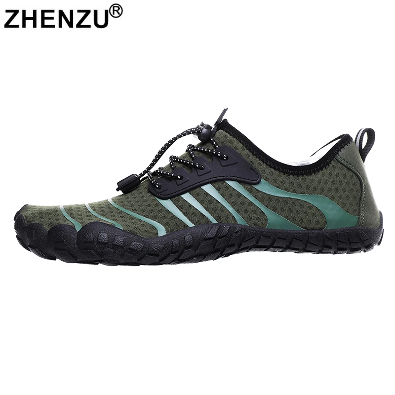 

ZHENZU Men Water Shoes For Women Swimming Sneakers Barefoot Beach Sandals Upstream Aqua Shoes Quick-Dry River Sea Diving Gym