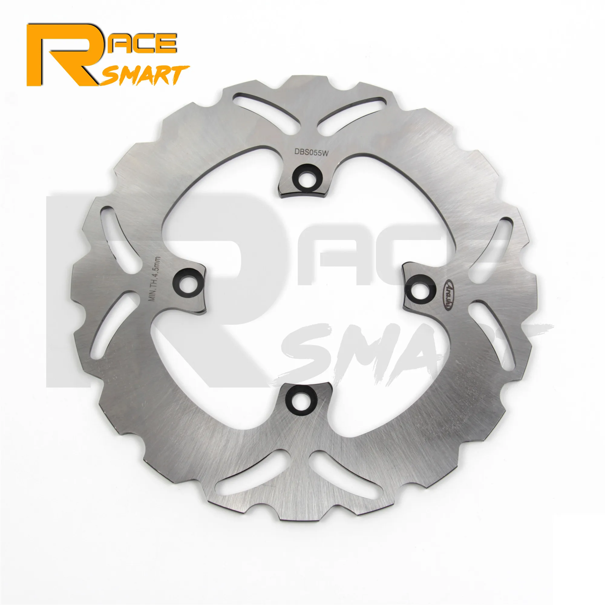 Rotor de disque de frein arrière de moto et boulons de montage en titane pour HONDA VFR400 NC30 1988-1992 VFR 400 VFR-400 (NC30) 1989 1990