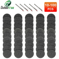 Accesorios dremel de 32mm, disco de lijado de rueda de corte reforzado con fibra, discos abrasivos, accesorios de herramientas Dremel, Mini taladro