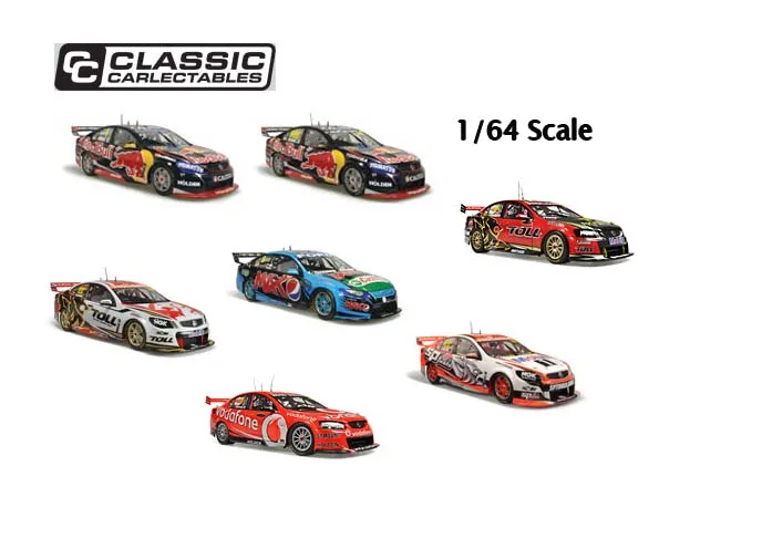 New 1/64 Scale Hollden Club Racing Car Model Classic Carlectables For Collection Gift