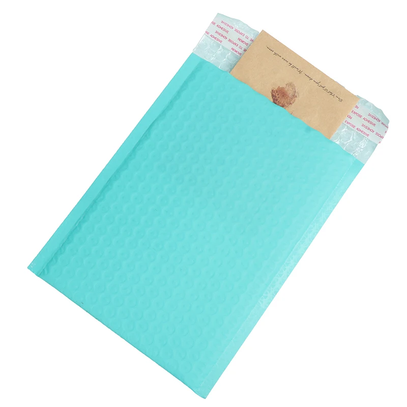 10pcs Usable space Teal Poly Mailer Envelopes Gift Bag padded Mailing Bag Self Packaging Shipping Bags Candy Colors