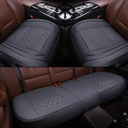 Waterproof Leather Car Seat Cover Universal Breathable Car Seat Cushion Protector Mat Pad for Auto Seat Fit Interior Accessories