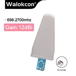 12dBi Big Gain Outdoor Antenna  698~2700 MHz Cell Phone Signal Booster  2G 3G 4G LTE Log Periodic External Antenna For Repeater@
