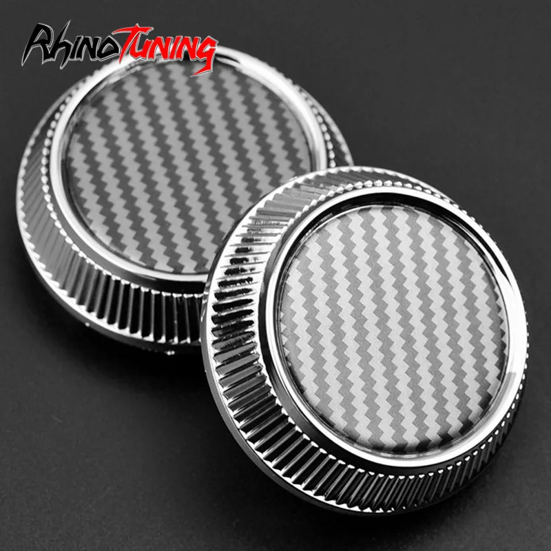 4pcs 64mm 56mm Wheels Center Hub Caps Carbon Fiber Pattern Off Road Emblem For RTX Target 081561 Compass 081822 081542 #5314k68