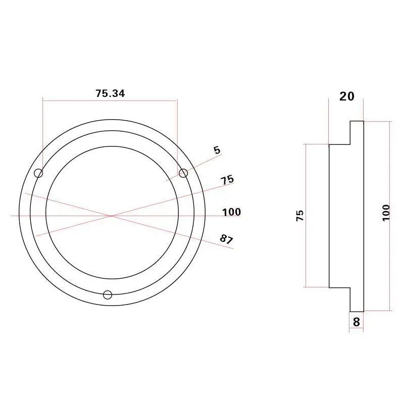Crane Level Flange Level Bubble All Metal Level Bubble Pump Truck Water Bubble