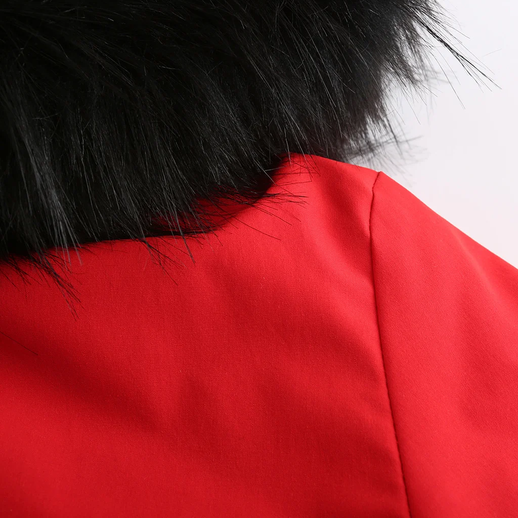 New Plus Size Winter Clothes Women's Hooded Faux Fur Jacket Thick Warm Plus Velvet Outwear 2024 Parkas Female Padded Coats