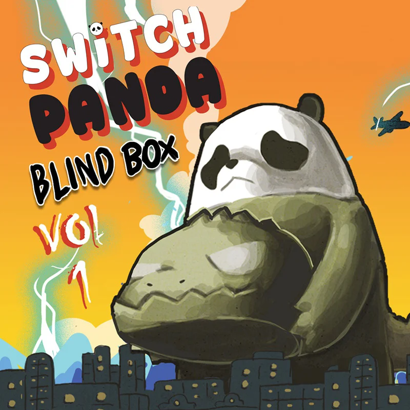 Mutant Panda Series Anime Blind Box Surprise Box Guess The Blind Bag Toy Caja Sorpresa Model Mystery Box Cute Doll Boys Gift