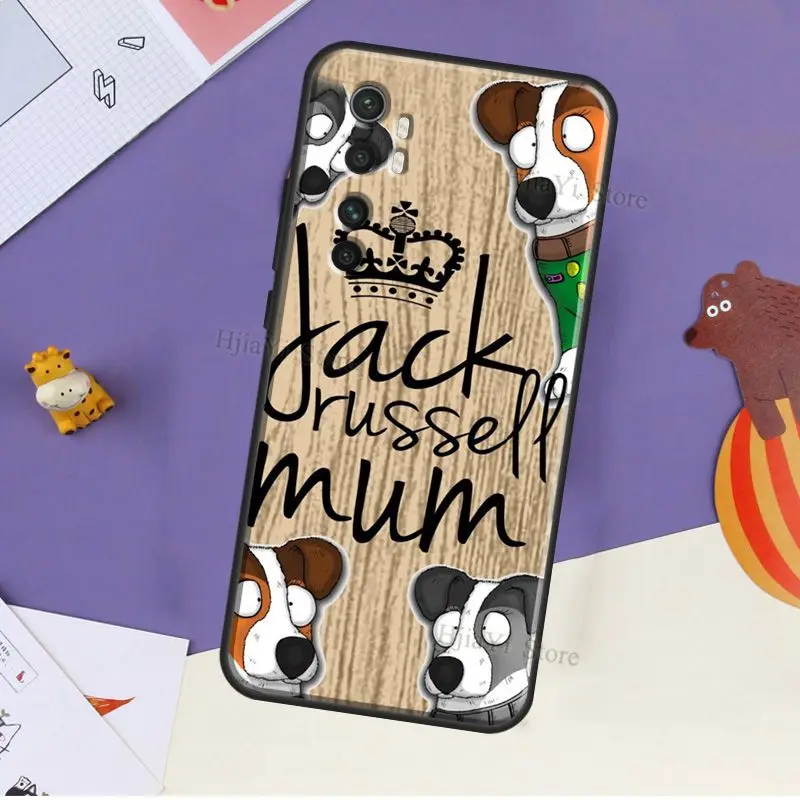 Dog Jack Russell Terrier For POCO F3 F1 F2 M3 M4 X3 GT X4 X3 Pro Case For Xiaomi Mi 11 Lite Ultra 12 11T Pro Cover