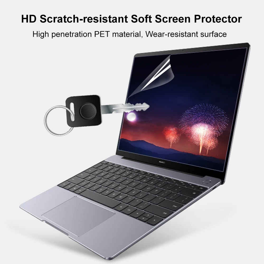 Screen Protector for Huawe MateBook X Pro D14 D15 13 14inch 2020 2019 Plastic HD Screen Film Sticker for Honor MagicBook 14 15