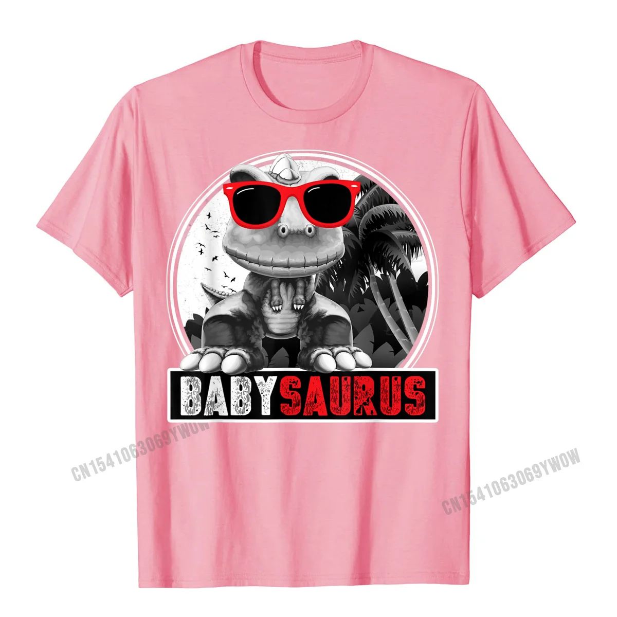 Babysaurus Kid T Rex Saurus Matching Family T-Shirt Printingparty Tops Tees Harajuku Cotton Men T Shirts