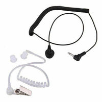 3.5mm Acoustic Tube Earpiece Earphone Headset 1 PIN For Motorola Radio Walkie Talkie Headsets Acoustic Tube Earpiece Earphones