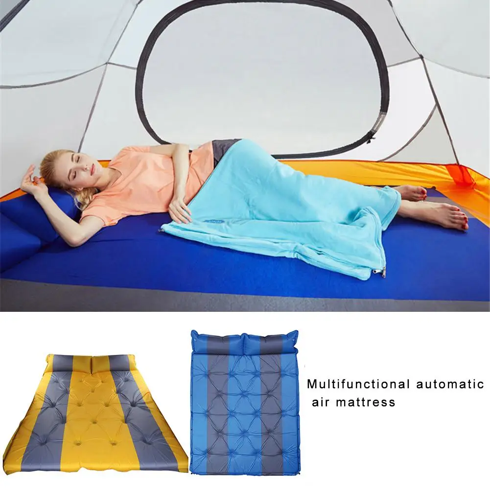 Car Travel Bed Camping Air Mattress Car Back Seat Auto Blow Up Bed Iatable Mattress Raised Airbed Iatable Outdoor Sofa