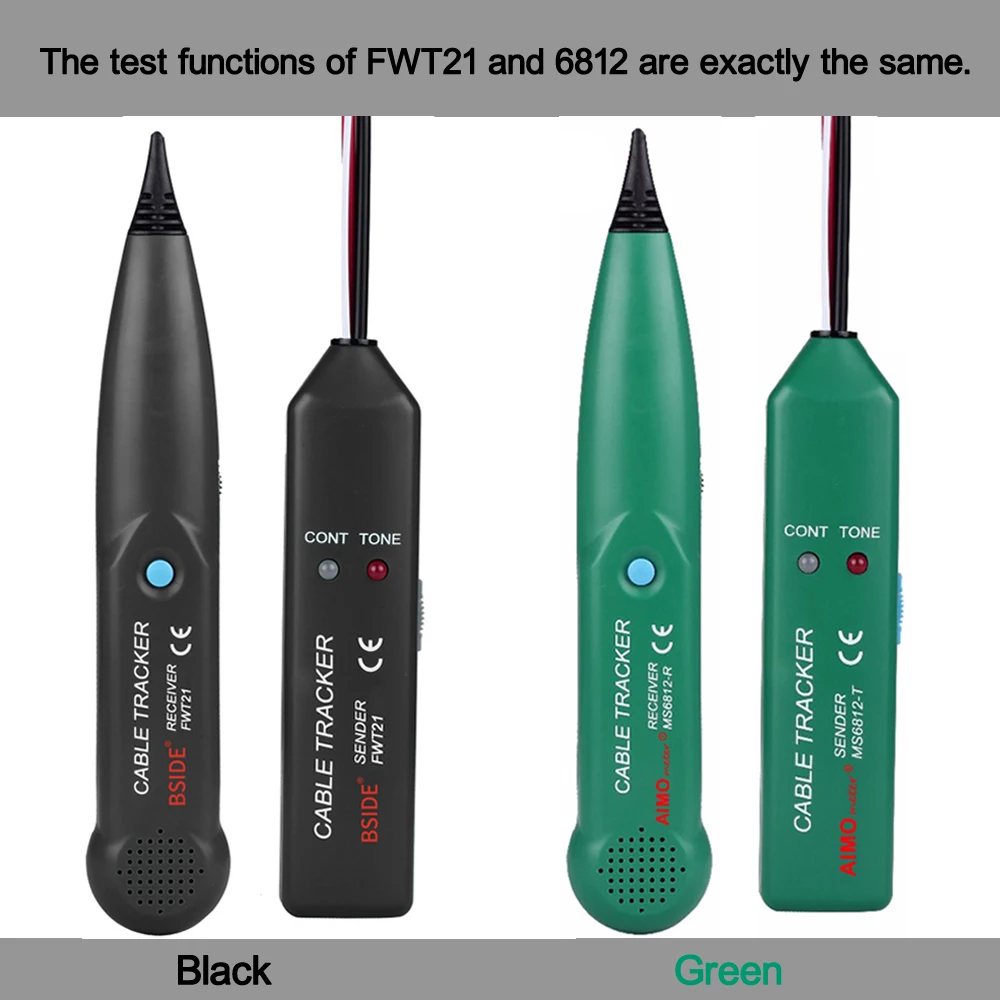 BSIDE Cable Tracker Network Telephone line Detector wire finder wiring Wires Trace breakpoint location test Better than MS6812