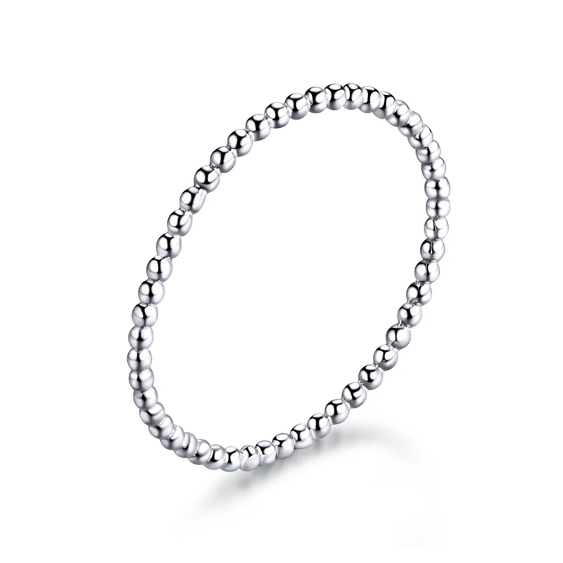Women's 925 Sterling Silver Braided Rope Twisted Band Ring, Stackable