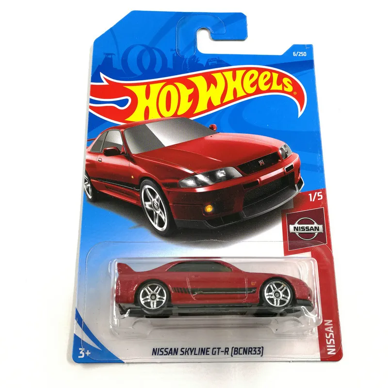 Hot Wheels Cars 2019 NO.1-23 NISSAN SKYLINE  HONDA CIVIC  JEEP WRANGLER  LAND ROVER 1/64 Metal Diecast Model Car