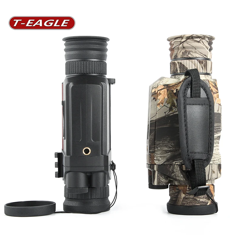 Imagem -05 - Monocular Infared Hunting Night Vision Scope Câmera Digital Video Record Ampliação da Câmera gb tf Card 200m Alcance T-eagle-nv600