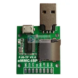 EMMC-ISP Flying Line Unlocking Artifact Mobile Phone Flashing AU6438BS Card Reader