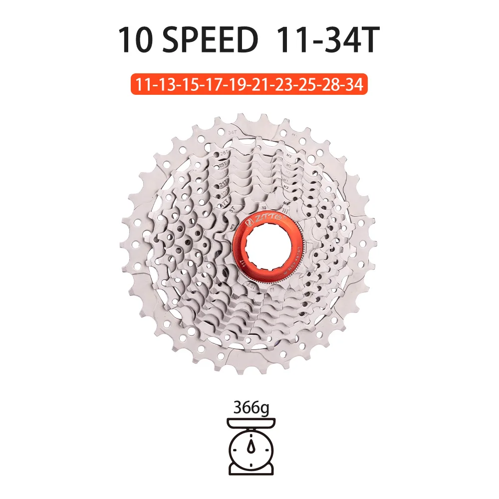 ZTTO 10 Speed Road Bike Cassette 11-25 11-28 11-30 11-34 11-36