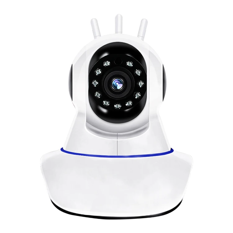 Carecam Andrea 360-Caméra de surveillance PTZ IP WiFi HD 2MP/1080p, dispositif de sécurité sans fil, avec interface réseau