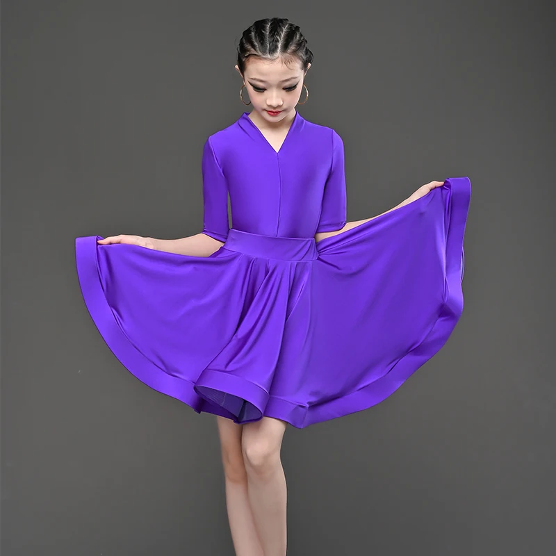 Платье для латиноамериканских танцев для девочек