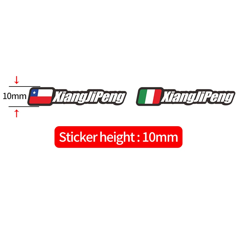 Flag and Name Stickers Custom Mountain Bike Frame Logo Personal Name Decals Custom Rider ID Sticker Road Bicycle Decals