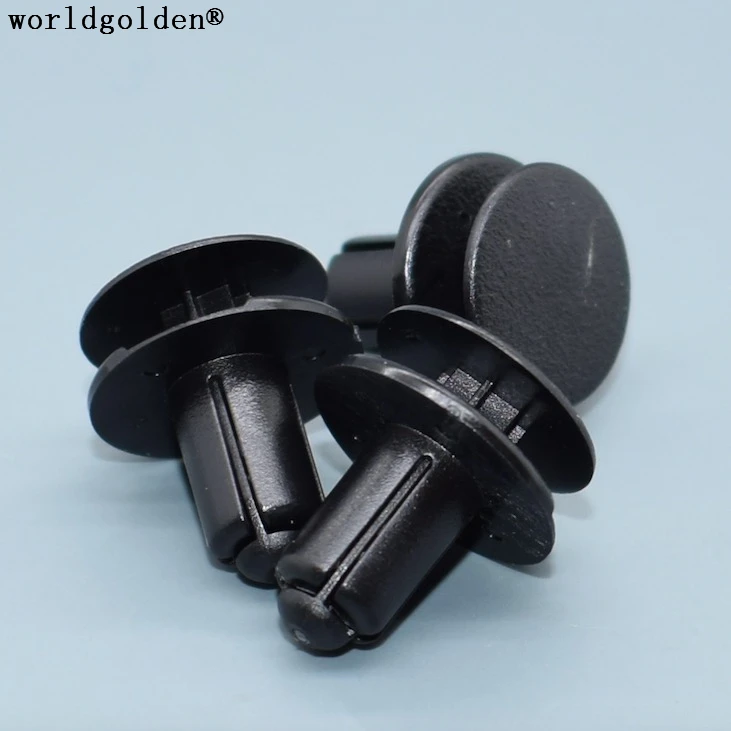 Worldgolden 100 Buah Klip Otomatis Klip Penahan Bumper Belakang untuk Hyundai 86590-1W000