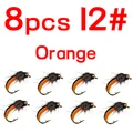 8pcs orange size 12