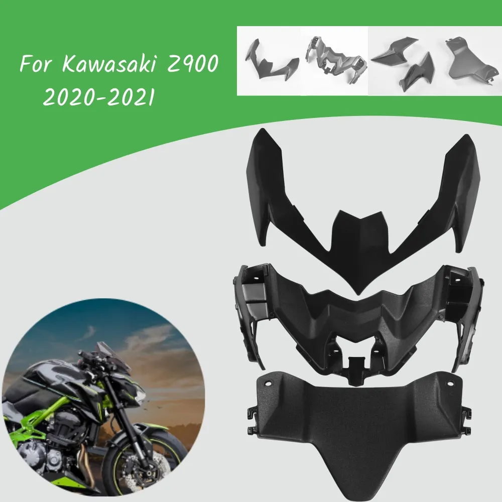 

Z900 Upper Front Inner Headlight Cover For Kawasaki Z 900 2020 2021 2022 2023 Motorcycle Unpainted Lower Front Side Accessories