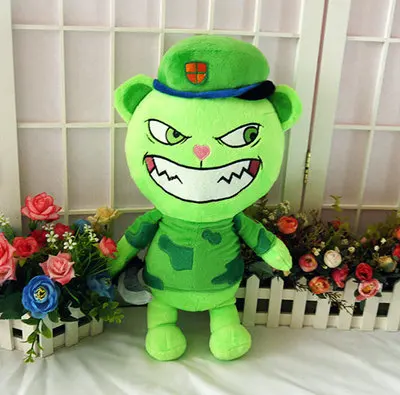 Happy Tree Friends Animation Surrounding Dolls HTF Flippy Plush Toy High Quality Soft Stuffed Animal 40CM